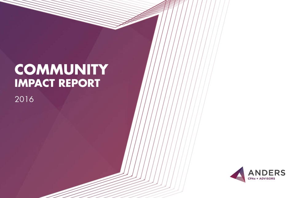 Annual Community Impact Report | Charitable Involvement | St Louis CPA Firm|