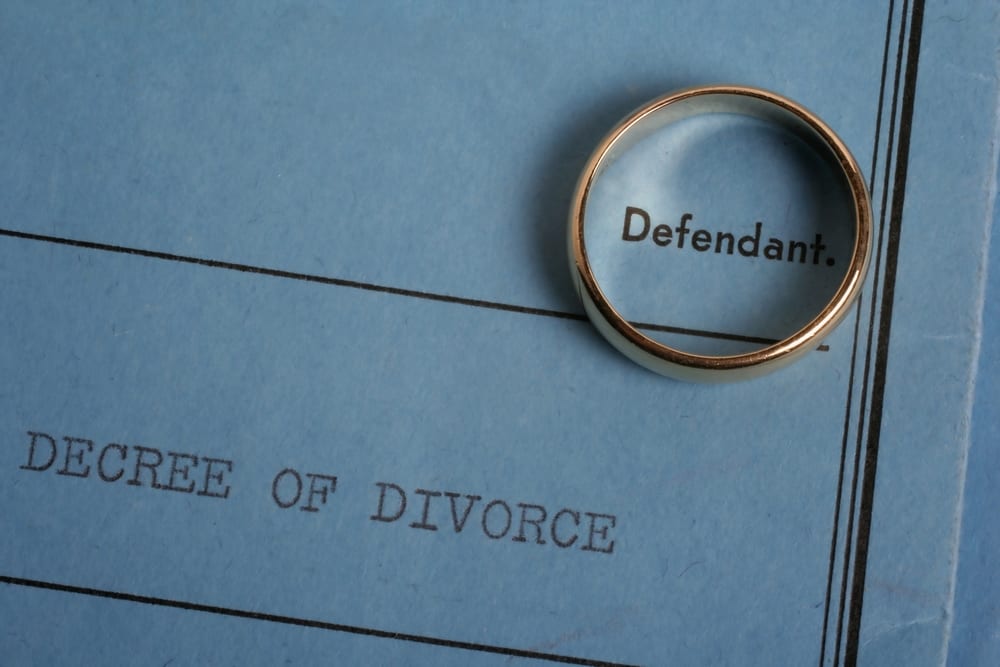 Divorce Papers Image