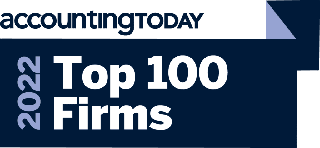 Accounting Today Top 100 Firms 2022 Anders CPAs + Advisors
