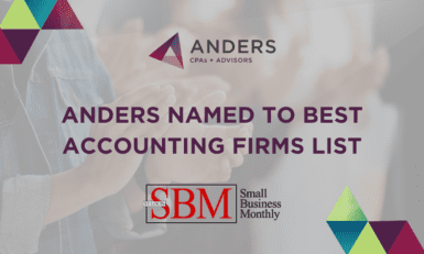 Anders Named to Best Accounting Firms List by St. Louis Small Business Monthly