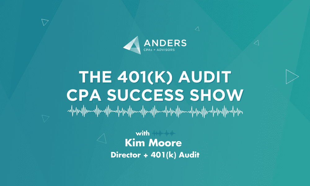 The 401(k) AUDIT cpa success show Youtube Thumbnail Final Year-End Preparations for 401(k) Plan Sponsors