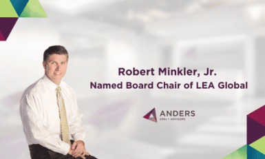 Robert Minkler, Jr. Named Chair of LEA Global