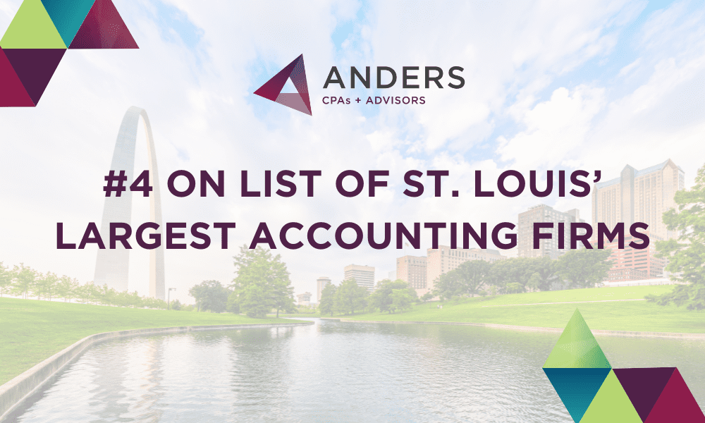 #4 On List of St. Louis’ Largest Accounting Firms