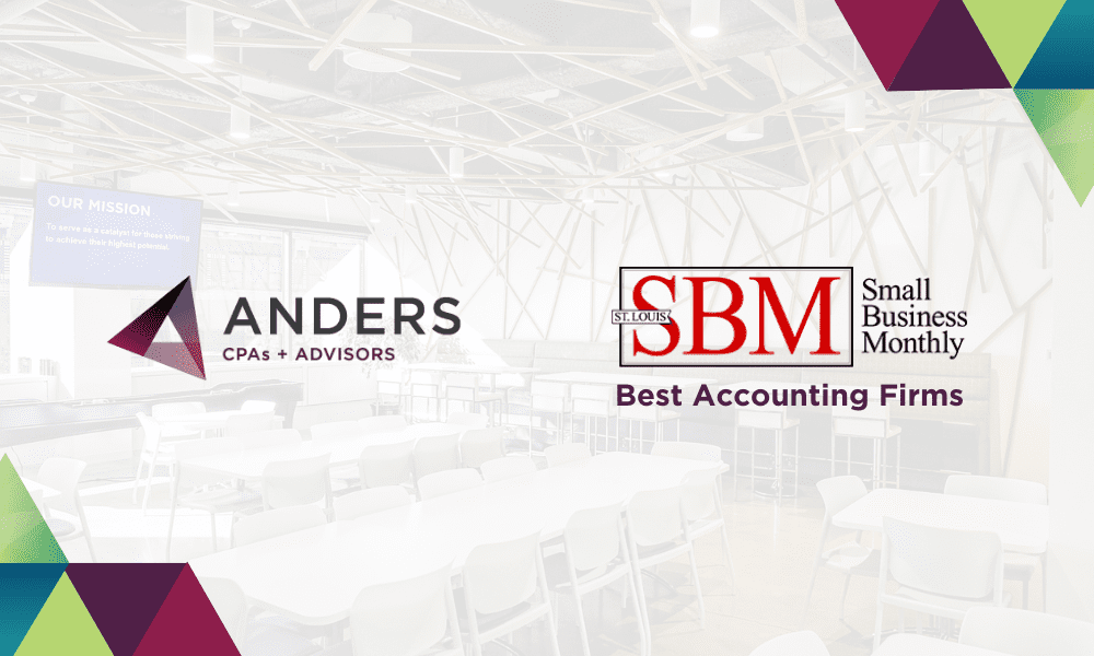 Anders Named to 2023 Best Accounting Firms List by St. Louis Small Business Monthly
