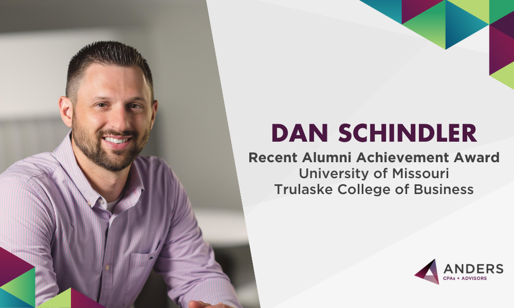 Dan Schindler Recent Alumni Achievement Awards